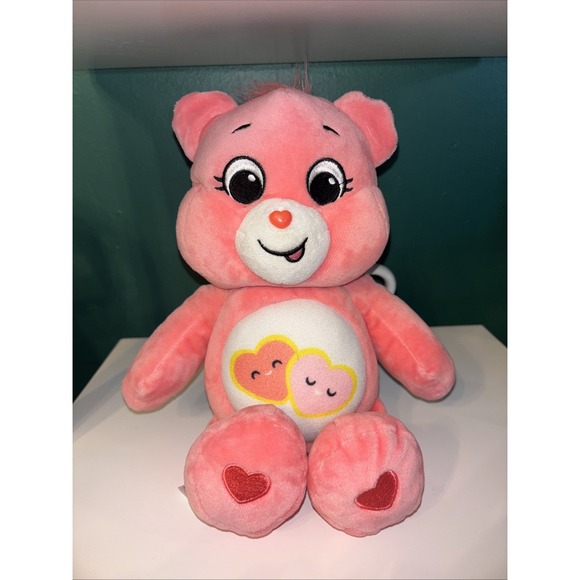 Basic Fun Other - Basic Fun Care Bear‎ Pink Plush Love-a-Lot Bear 10"
